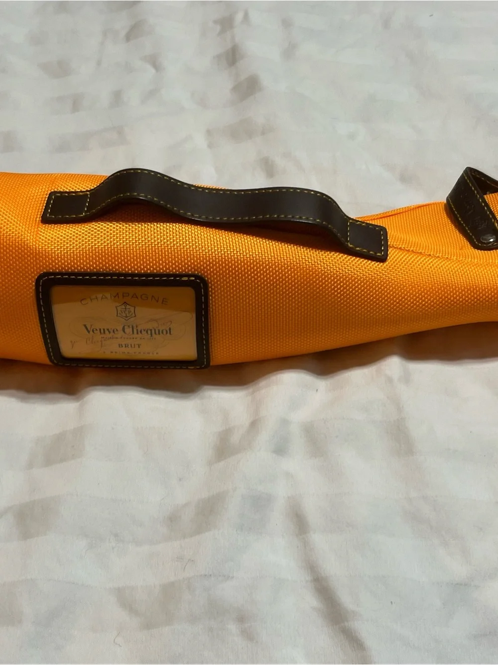 Veuve Clicquot Yellow Champagne Bottle Cooler Carrier 21-Supp